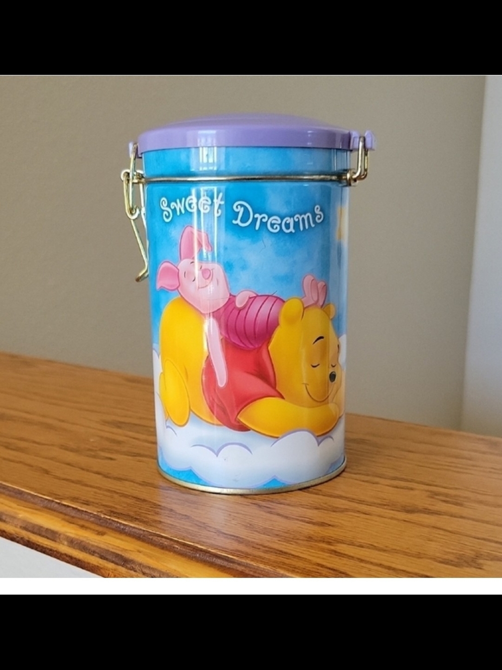 Sweet Dreams Winnie the Pooh Lavender Accessory Canister